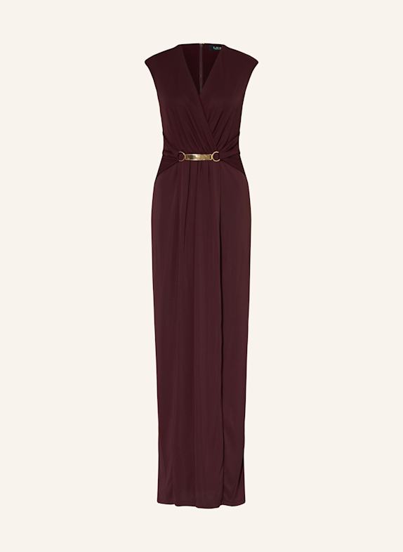 LAUREN RALPH LAUREN Abendkleid DUNKELROT