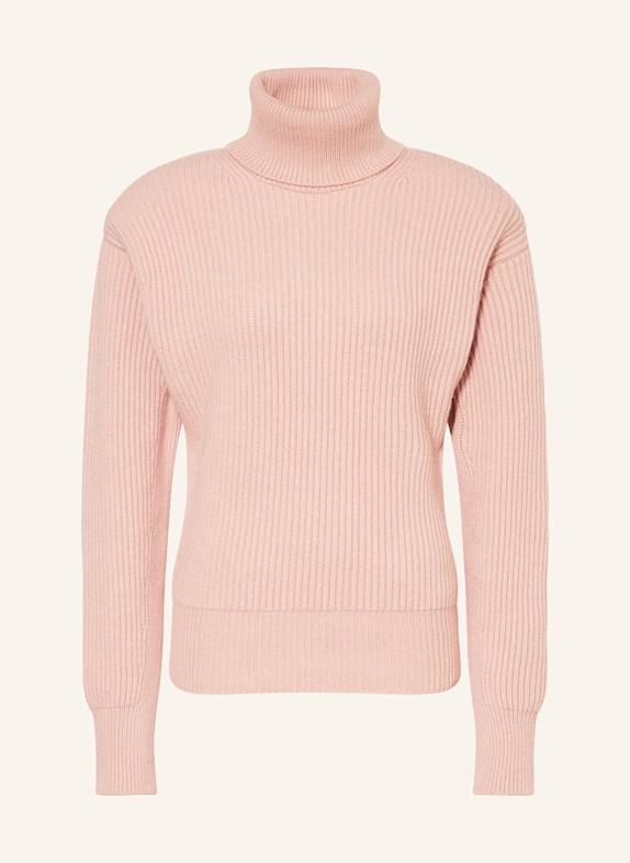 STELLA McCARTNEY Rollkragenpullover mit Cashmere ROSÉ