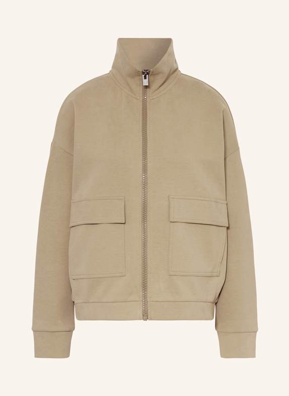 ELBSAND Sweatjacke EMBLA OLIV