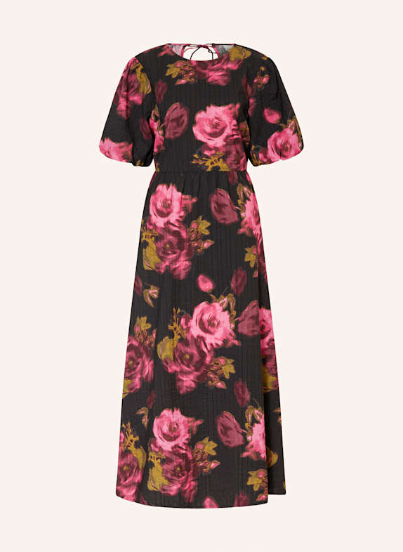 ICHI IHFELIVO dress BLACK/ PINK