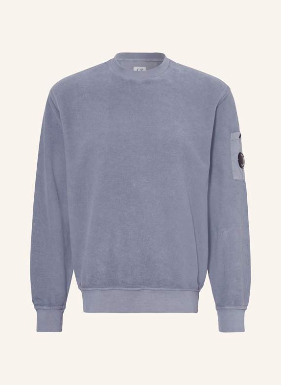 C.P. COMPANY Terry cloth shirt BLUE GRAY