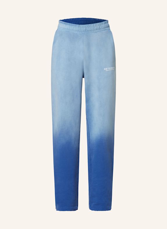 RETERNITY Sweatpants BLAU/ HELLBLAU