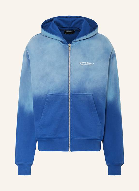 RETERNITY Sweatjacke BLAU/ HELLBLAU