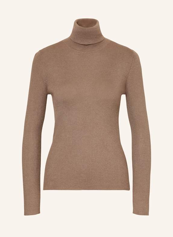 windsor. Rollkragenpullover DUNKELBRAUN
