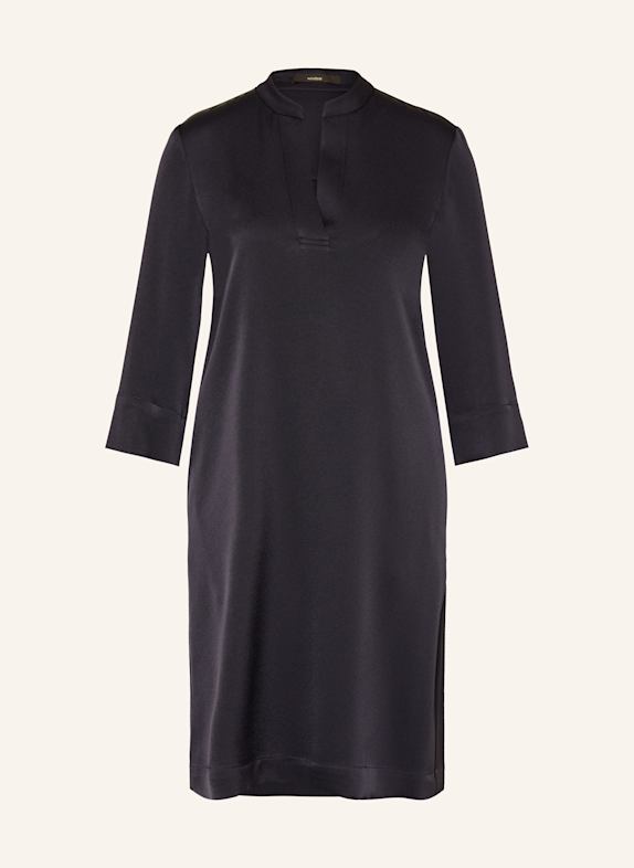 windsor. Satinkleid mit 3/4-Arm DUNKELBLAU