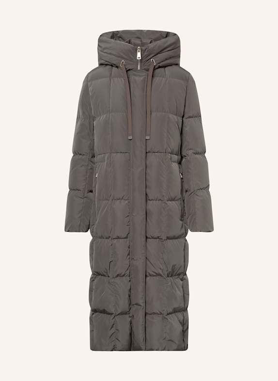 windsor. Daunenmantel DUNKELBRAUN