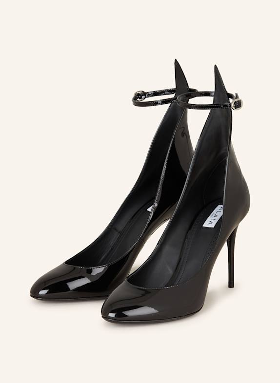 ALAÏA Lack-Pumps SCHWARZ