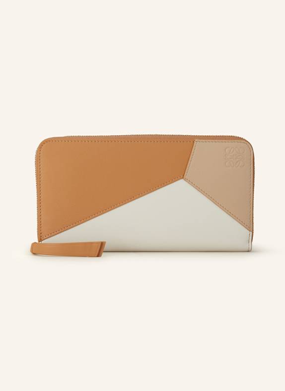 LOEWE Geldbörse PUZZLE CAMEL/ CREME/ BEIGE