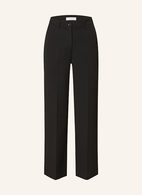 Rich & Royal Wide leg trousers BLACK