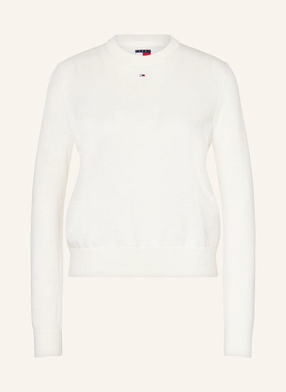TOMMY JEANS Pullover WEISS