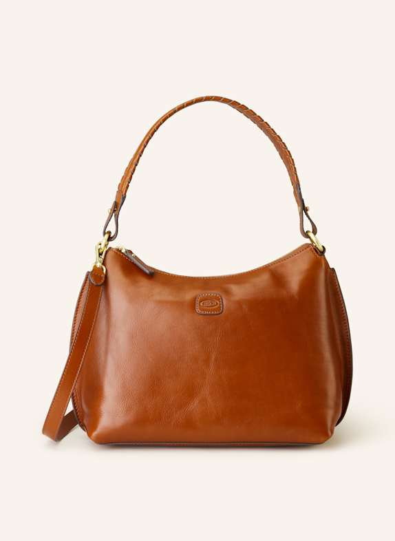 BRIC'S Schultertasche VOLTERRA BRAUN