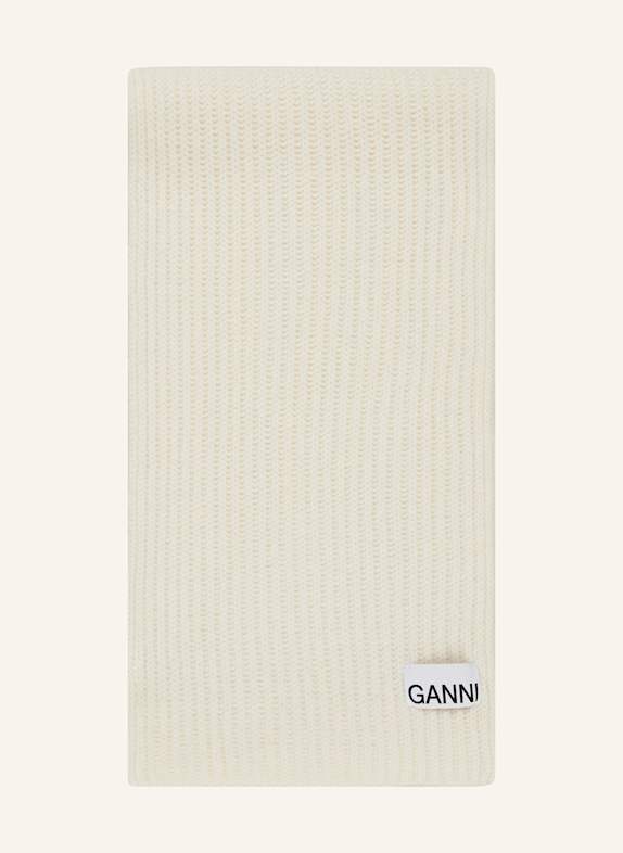 GANNI Schal ECRU