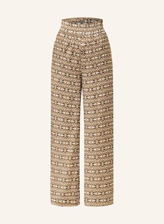 dea kudibal Seidenhose MARGO WEISS/ BEIGE/ DUNKELGELB