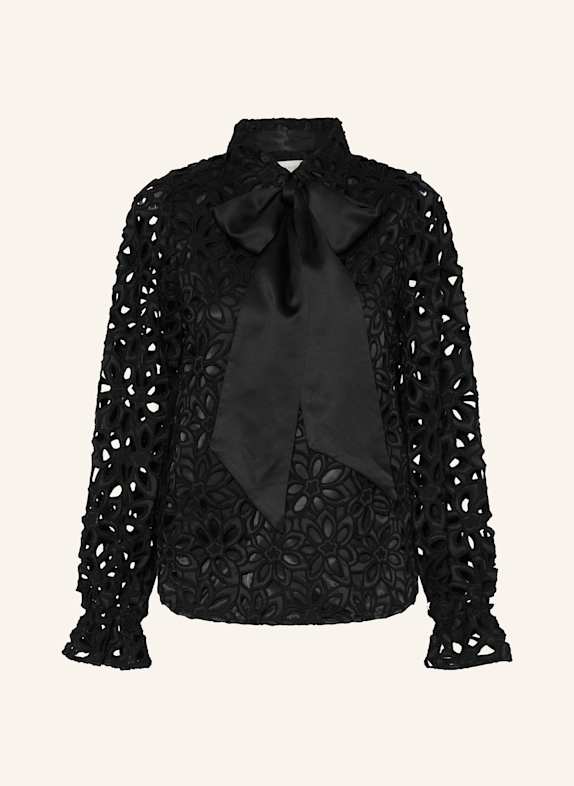 dea kudibal KIKKI lace bow-tie blouse BLACK