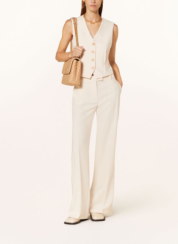 PATRIZIA PEPE Blazer vest W368 Odyssey White