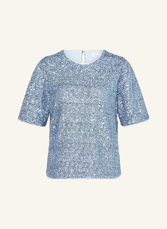 Princess GOES HOLLYWOOD Blusenshirt mit Pailletten HELLBLAU