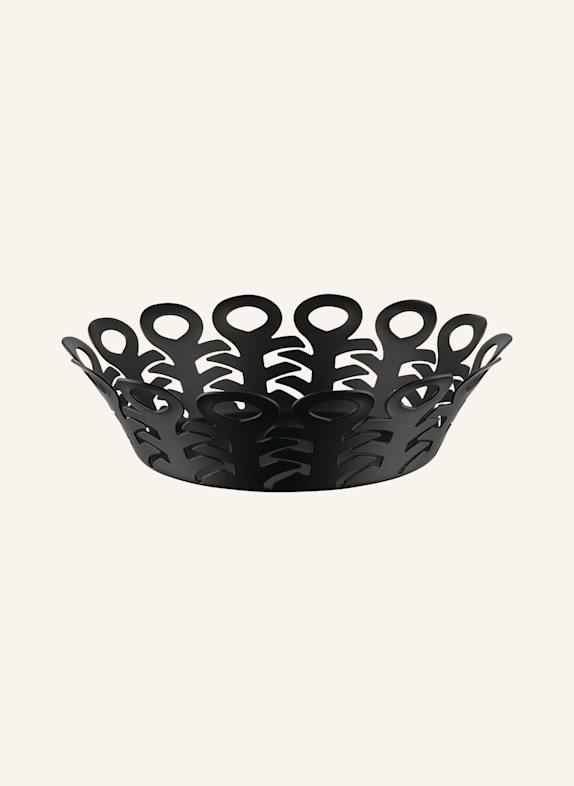 ALESSI Schale VIMINI SCHWARZ