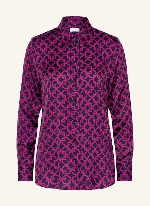 seidensticker Hemdbluse aus Satin FUCHSIA/ SCHWARZ
