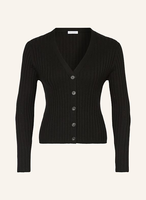 MRS & HUGS Cardigan BLACK