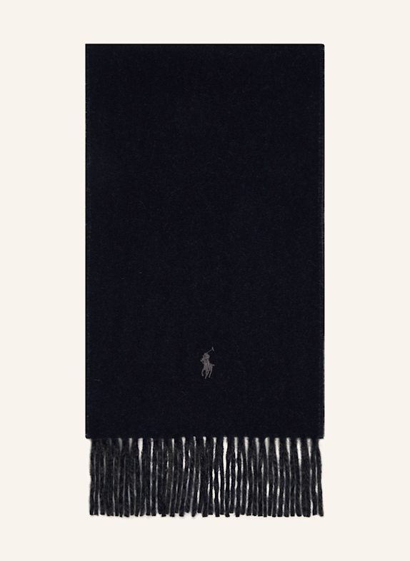 POLO RALPH LAUREN Schal DUNKELBLAU/ GRAU