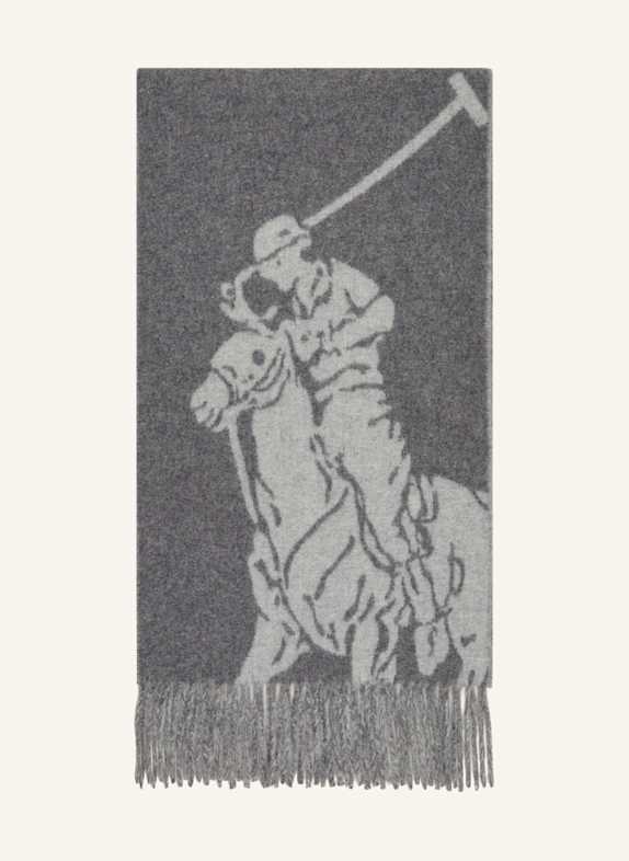 POLO RALPH LAUREN Schal GRAU/ HELLGRAU