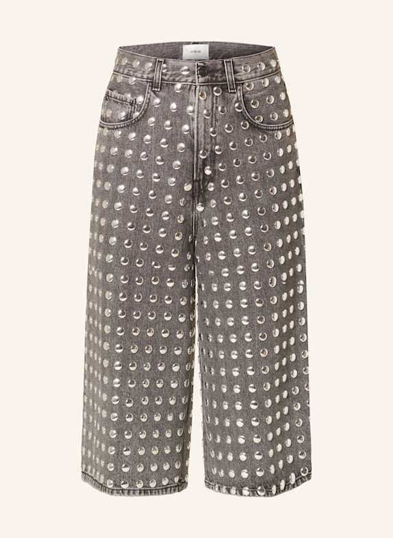 HAIKURE 3/4-Cordhosen für Damen L0865 BLACK STUDDED