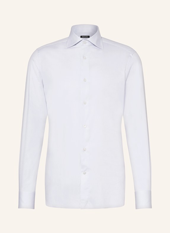 ZEGNA Hemd Regular Fit HELLGRAU