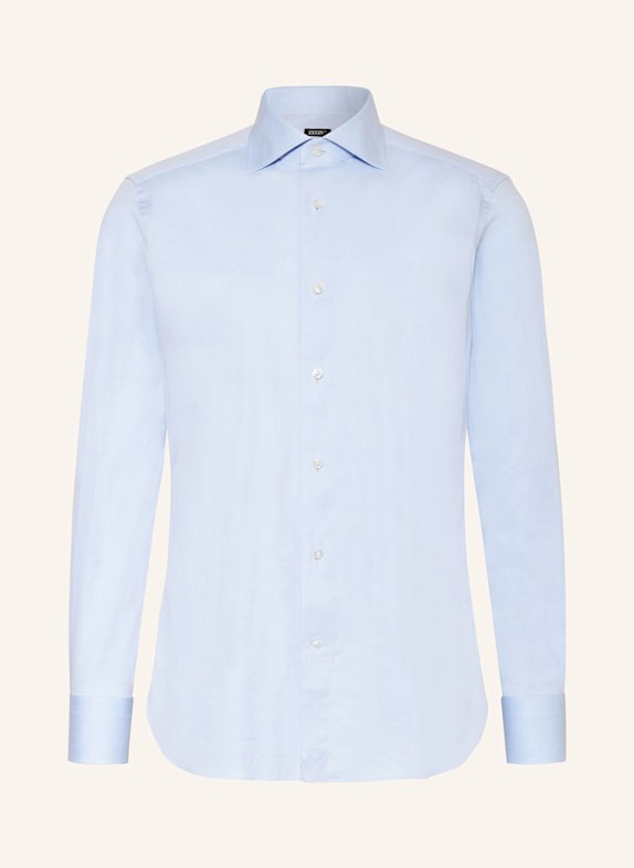 ZEGNA Hemd Regular Fit HELLBLAU