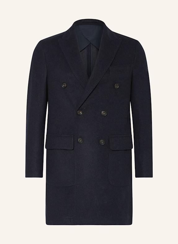 CORNELIANI Wollmantel DUNKELBLAU