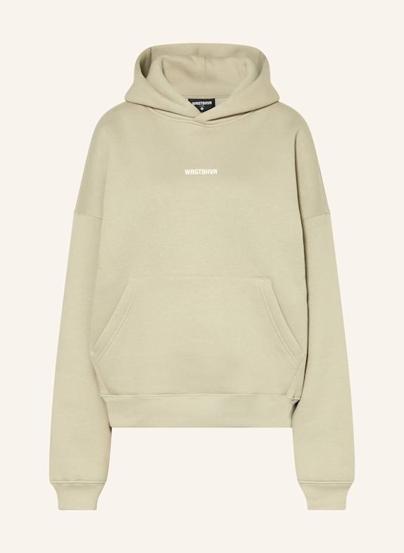 WRSTBHVR Oversized hoodie HAKO LIGHT GREEN