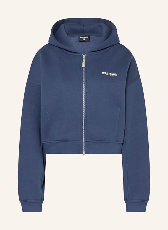 WRSTBHVR Sweat jacket ERIA DARK BLUE