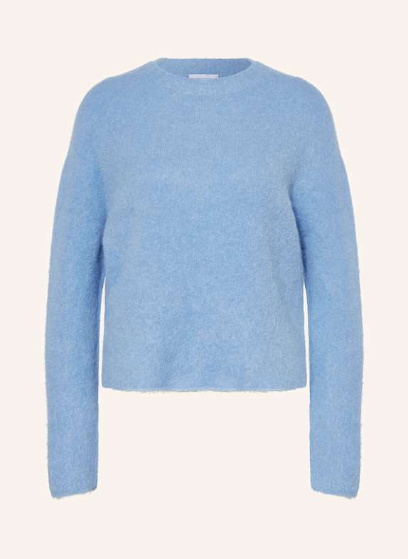 darling harbour Pullover mit Alpaka JEANSBLAU