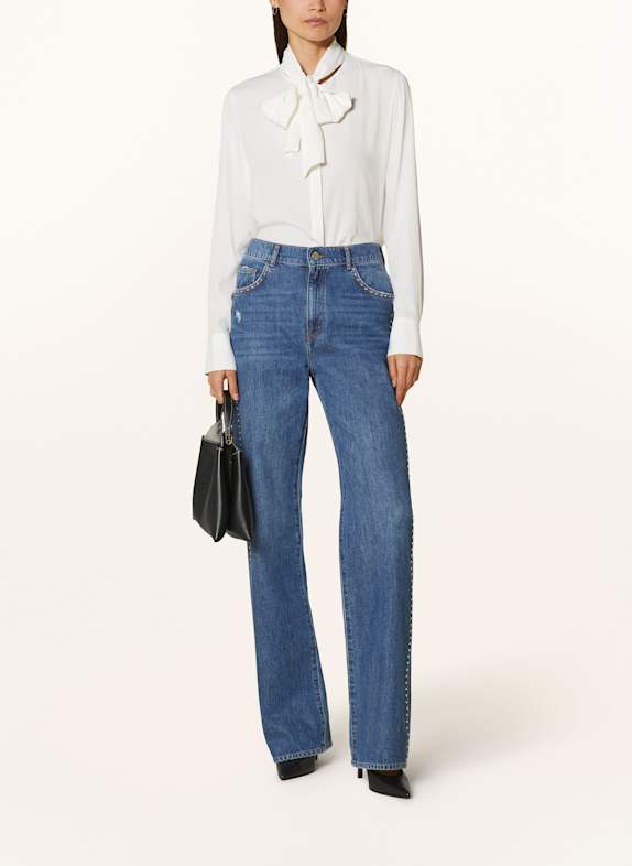 RIANI Overhemdblouse met zijde WIT
