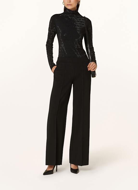 RIANI Body met sierstenen ZWART