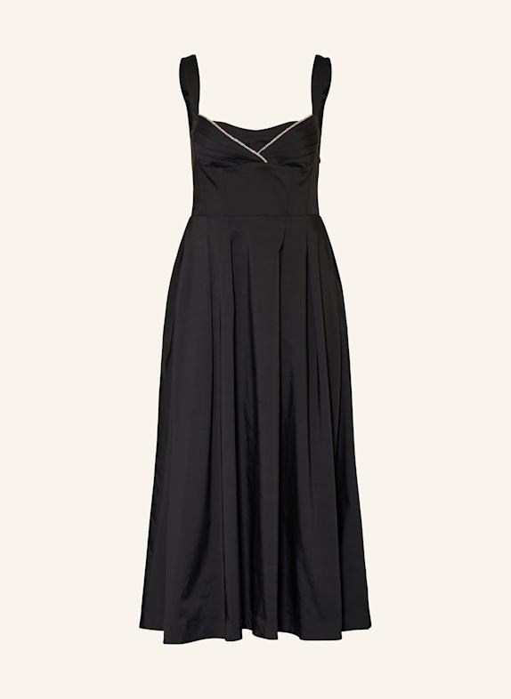 RIANI Kleid mit Schmucksteinen SCHWARZ