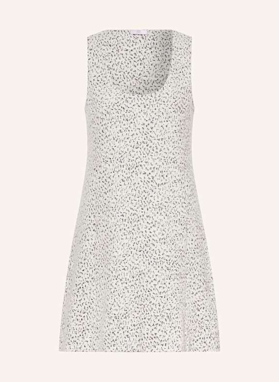 RIANI Tweed-Kleid WEISS/ SCHWARZ