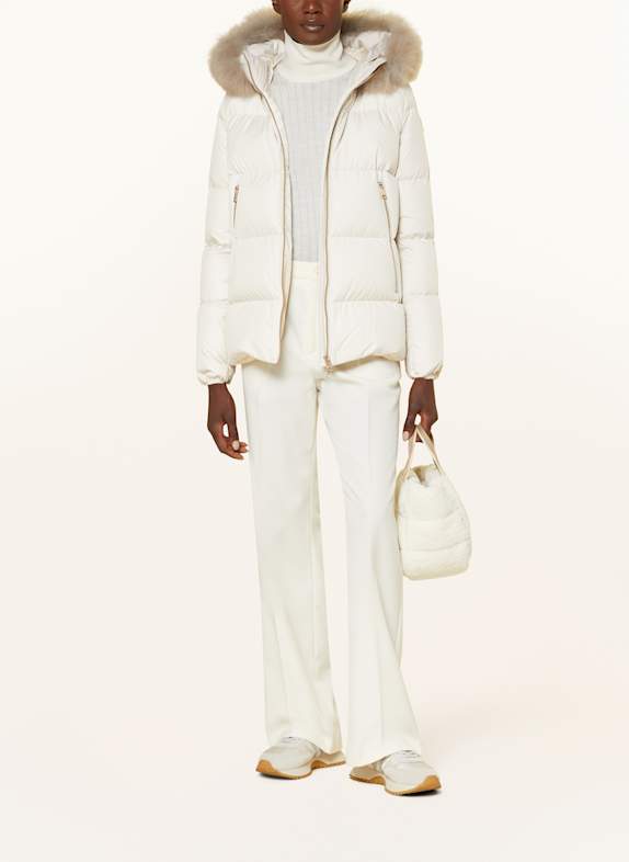 MONCLER Daunenjacke LAICHEFUR CREME