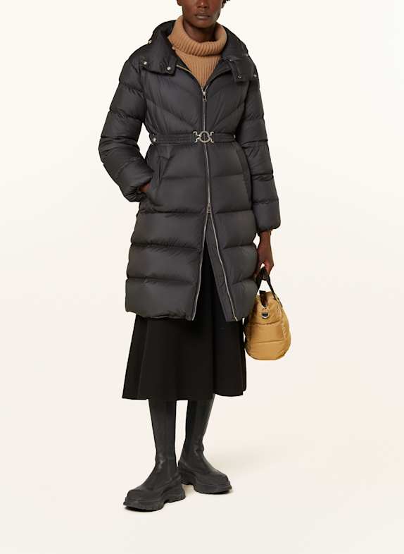 MONCLER Daunenmantel SCHWARZ