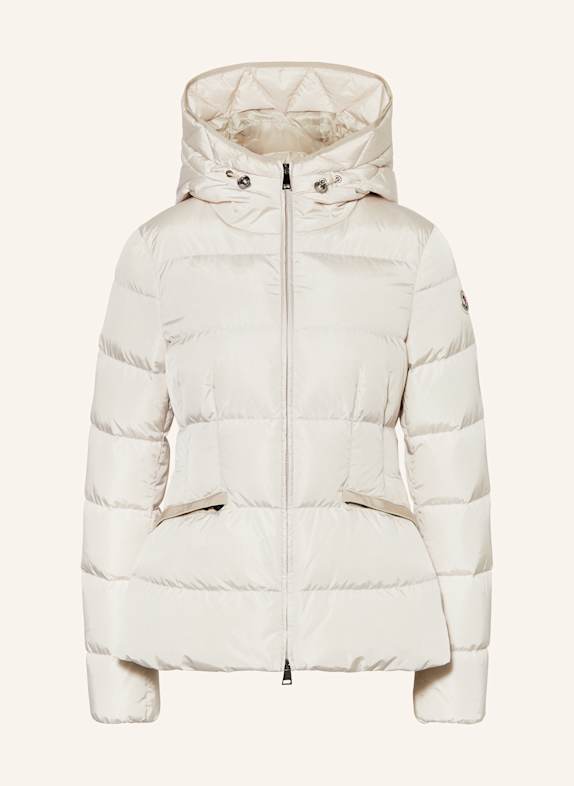 MONCLER Kurtka puchowa ANTERNES z cekinami BIAŁY