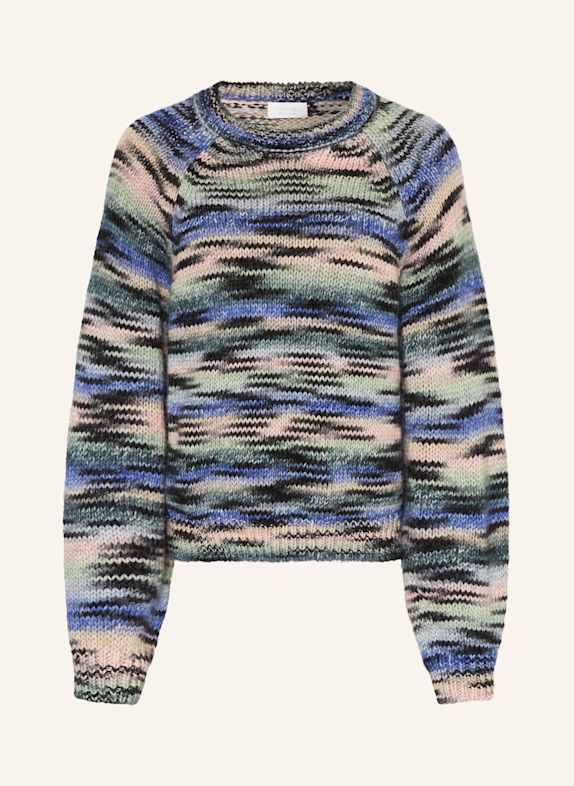 rich&royal Sweater GREEN/ BLUE/ BLACK