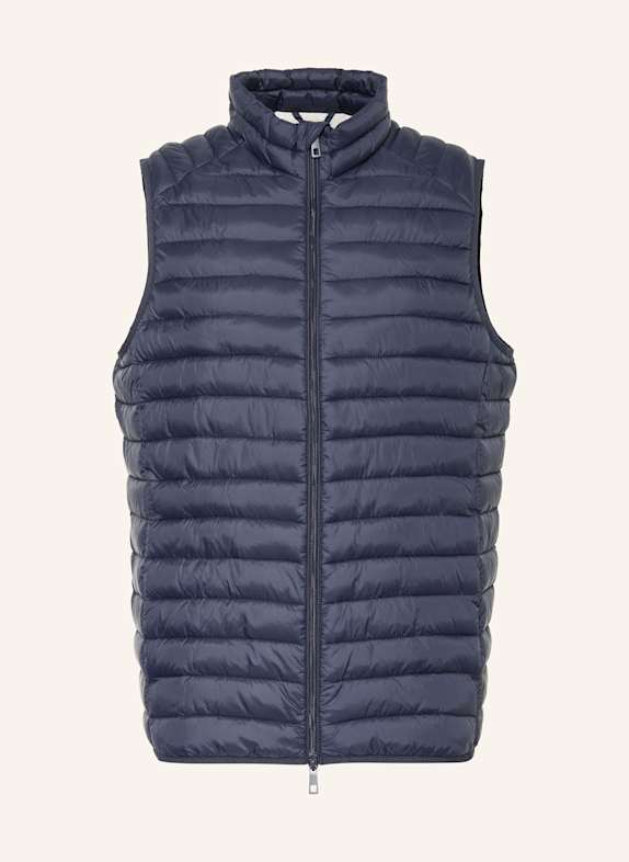 STROKESMAN'S Quilted vest DARK BLUE