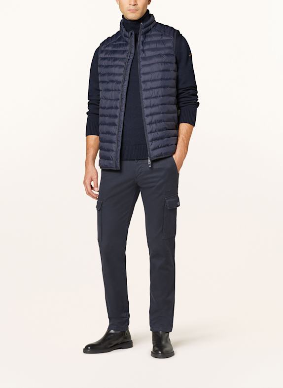 STROKESMAN'S Steppvest DONKERBLAUW