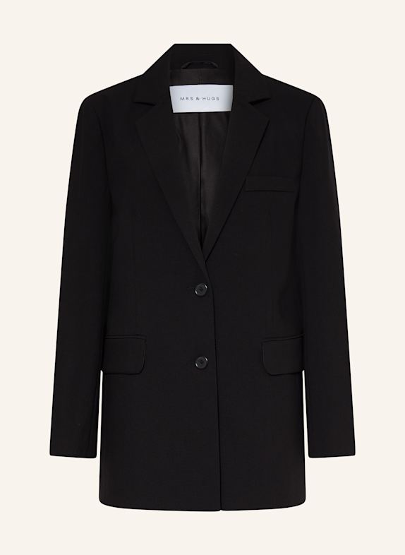 MRS & HUGS Longblazer SCHWARZ