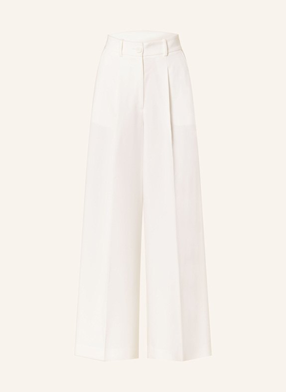 MRS & HUGS Wide leg trousers WHITE