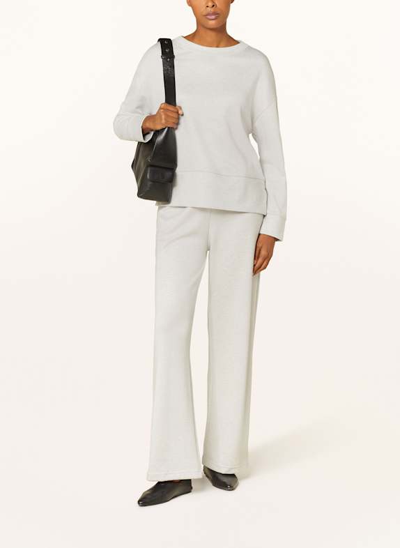 darling harbour Sweatpants mit Glitzergarn SAND / SILBER