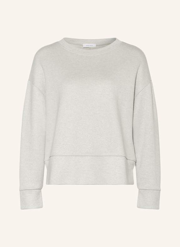 darling harbour Sweatshirt with glitter thread LIGHT GRAY