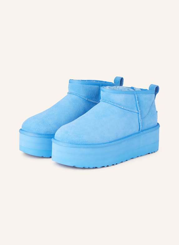 UGG Platform boots CLASSIC ULTRA MINI PLATFORM BLUE