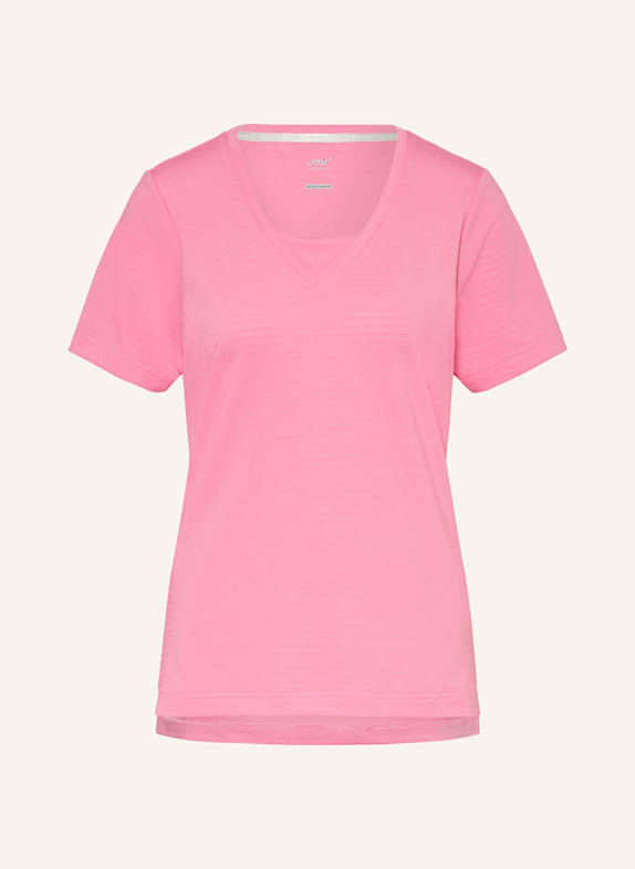 JOY sportswear T-shirt SILKE MOCNORÓŻOWY