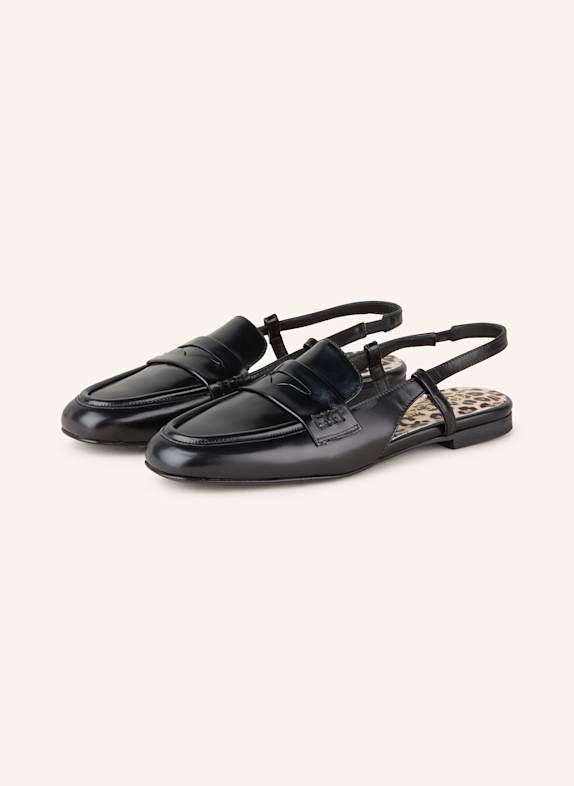 MARC CAIN Slingballerinas SCHWARZ