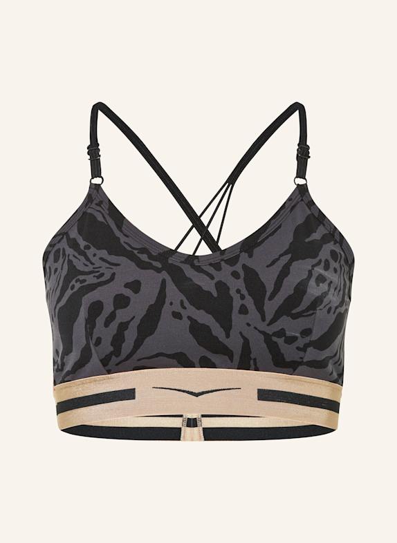 VENICE BEACH Cropped-Top VB OAKLEY DUNKELGRAU/ SCHWARZ/ GOLD